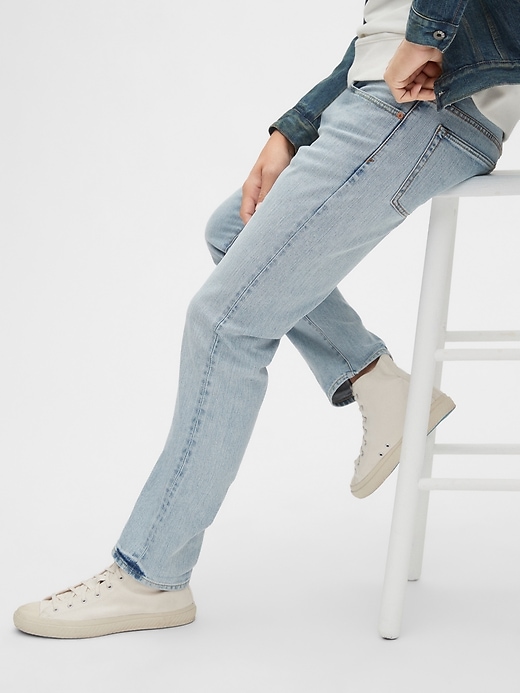 Image number 3 showing, Selvedge Slim Jeans with GapFlex
