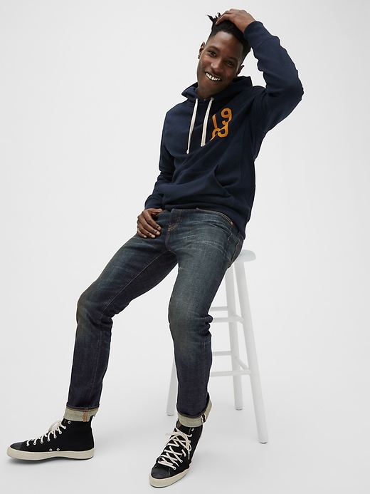 Image number 7 showing, Selvedge Slim Jeans with GapFlex