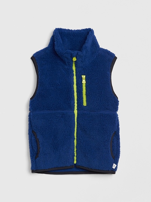 View large product image 1 of 1. Toddler Sherpa Vest