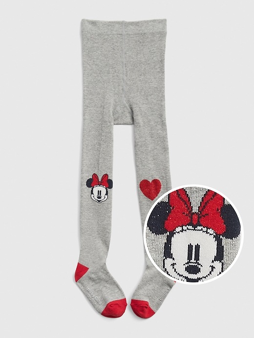1 of 8 showing, with the color minnie mouse of product babyGap &#124 Disney Minnie Mouse Tights