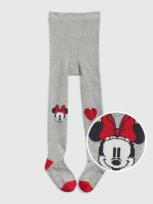 Image number 1 showing, babyGap &#124 Disney Minnie Mouse Tights