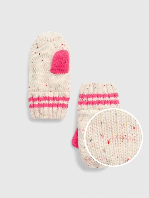 View large product image 1 of 1. Toddler Stripe Mittens