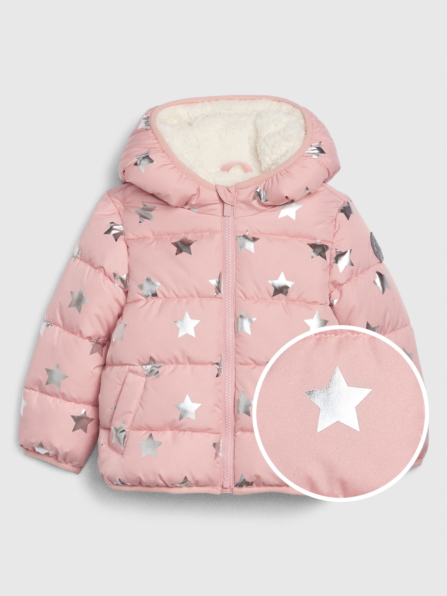 gap toddler girl puffer