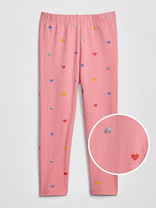 View large product image 1 of 1. Toddler Leggings in Stretch Jersey