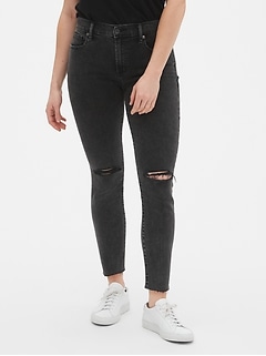 gap black jeans womens
