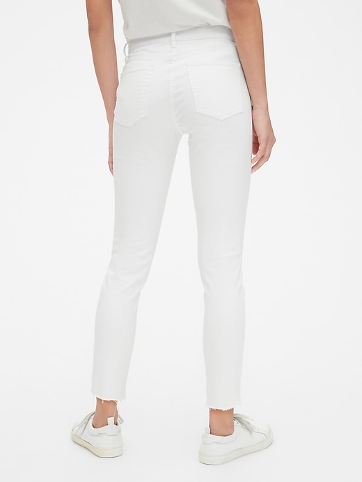 Image number 2 showing, Mid Rise True Skinny Ankle Jeans