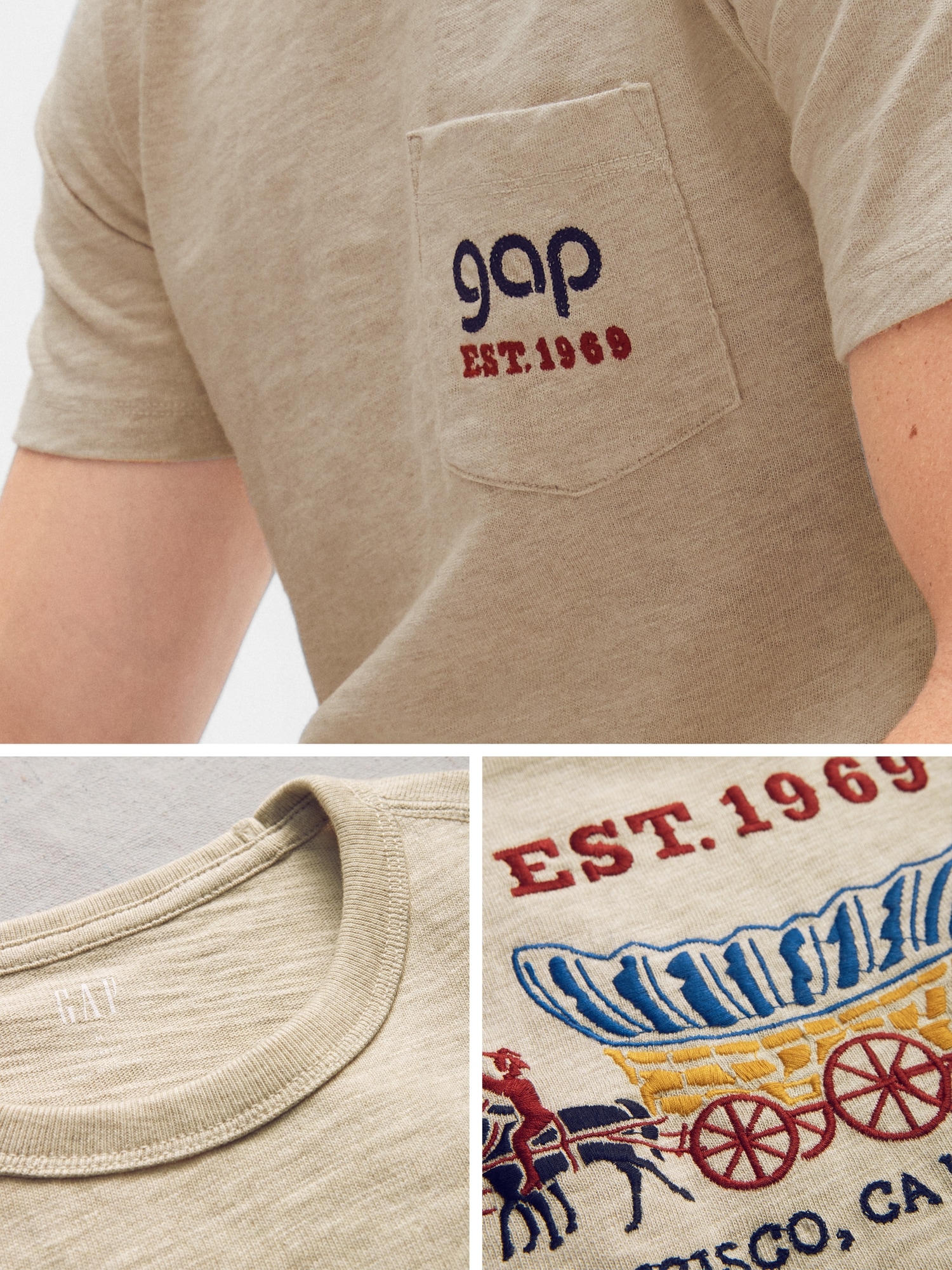 70s Logo Pocket T-Shirt | Gap
