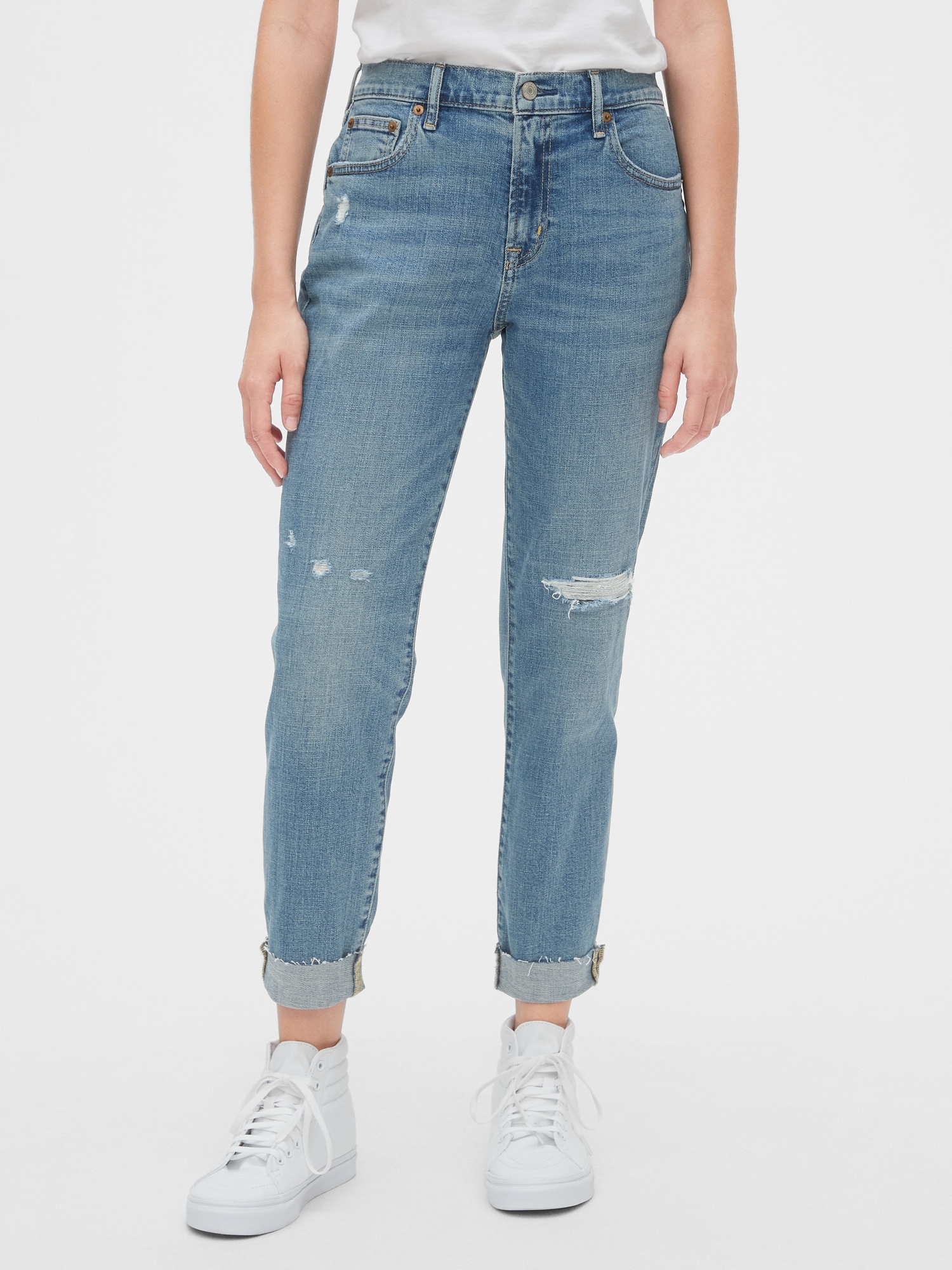 high rise best girlfriend jeans