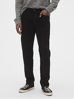 gap jeans black