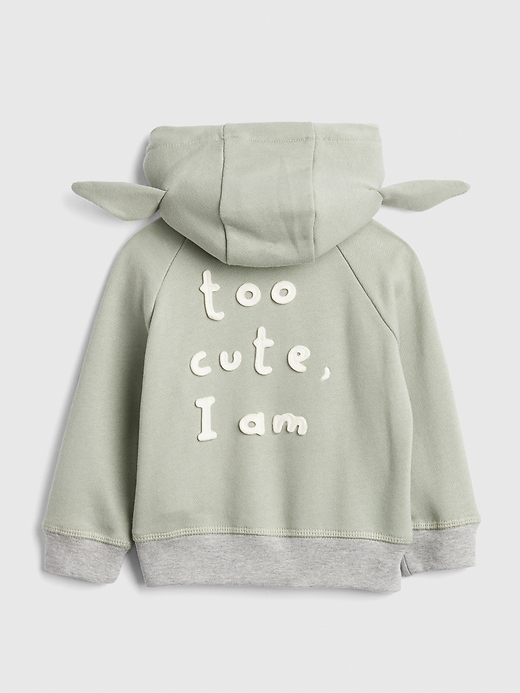 Image number 2 showing, babyGap &#124 Star Wars&#153 Yoda Hoodie Sweatshirt