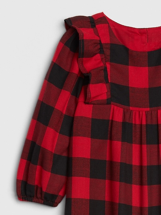 Image number 3 showing, Baby Buffalo Plaid One-Piece