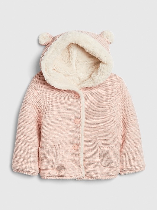Image number 1 showing, Baby Brannan Bear Sherpa Sweater