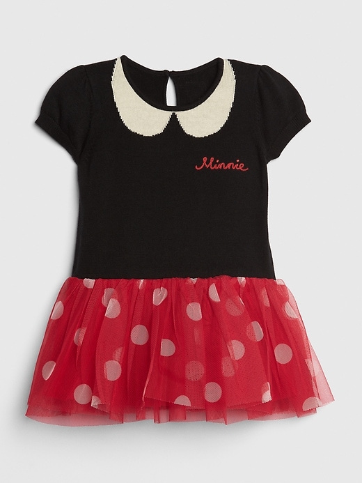 1 of 8 showing, with the color true black of product babyGap &#124 Disney Minnie Mouse Dress