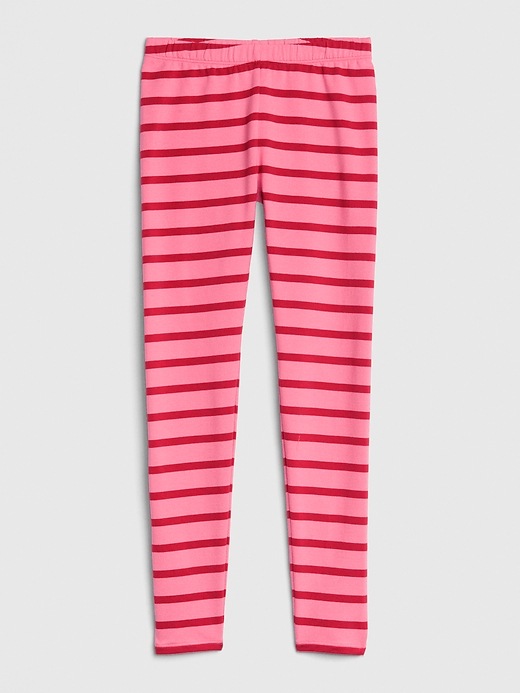 View large product image 1 of 1. Kids Print Leggings in Soft Terry