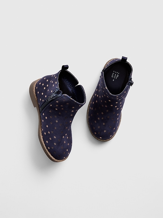 Image number 2 showing, Toddler Star Faux-Suede Booties