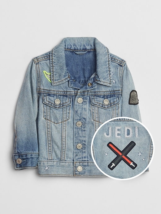 View large product image 1 of 4. babyGap &#124 Star Wars&#153 Icon Denim Jacket