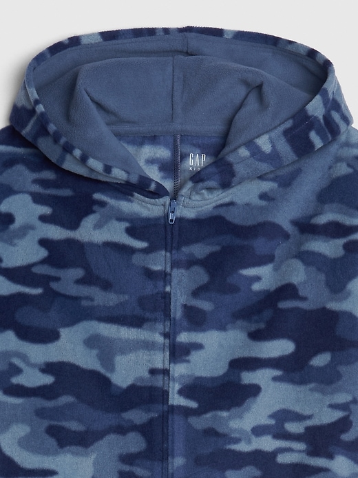 Image number 2 showing, Kids Camo Hoodie One-Piece