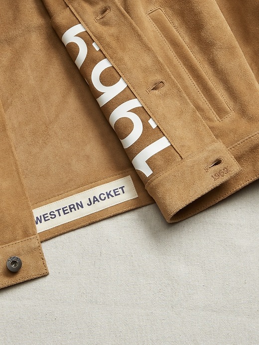Image number 6 showing, Western Suede Jacket