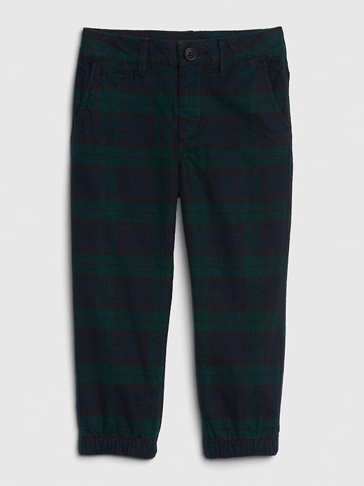 Image number 4 showing, Toddler Plaid Dressy Joggers