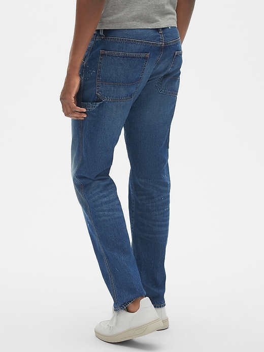 Image number 5 showing, '80s Carpenter Fit Jeans