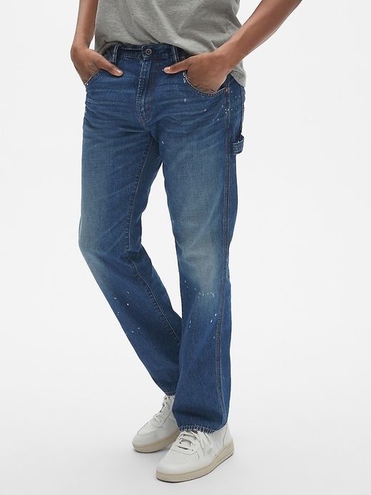 Image number 1 showing, '80s Carpenter Fit Jeans