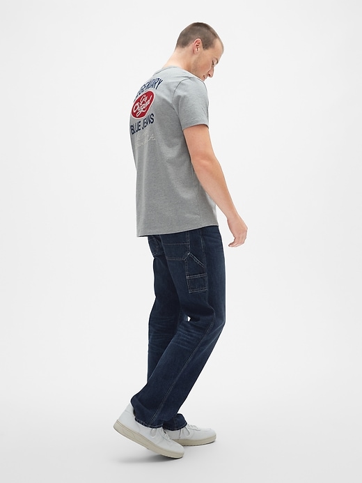Image number 7 showing, '80s Worker Standard Jeans