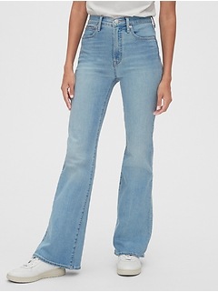 gap petite flare jeans