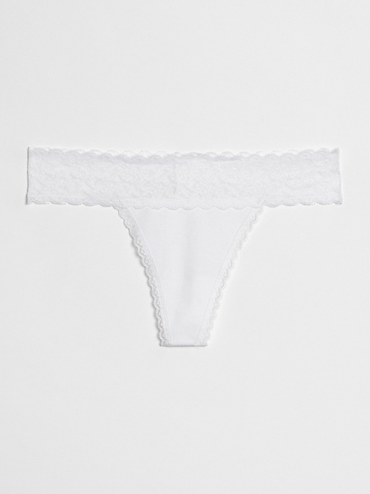 lace thong