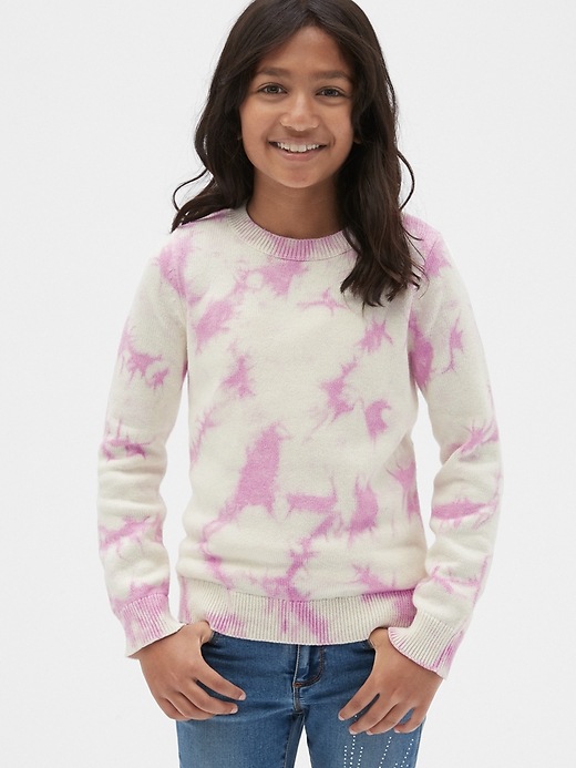 Image number 2 showing, Kids Tie-Dye Sweater