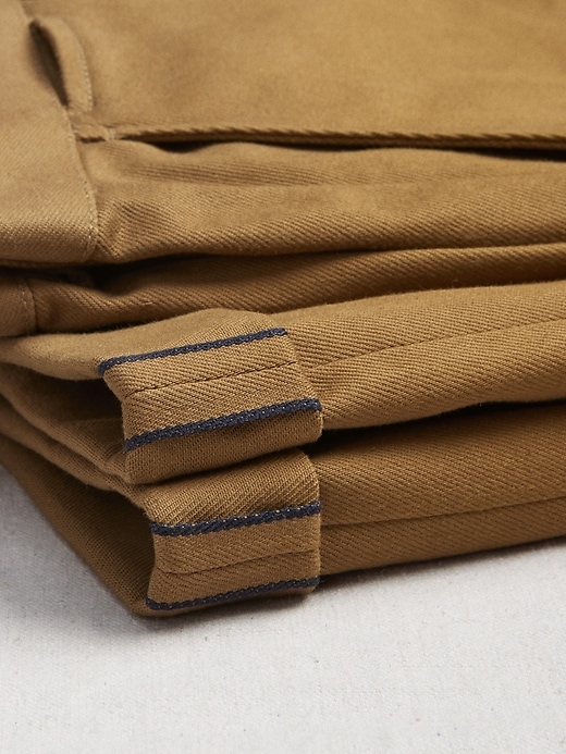 Image number 6 showing, Selvedge Khakis in Straight Fit with GapFlex