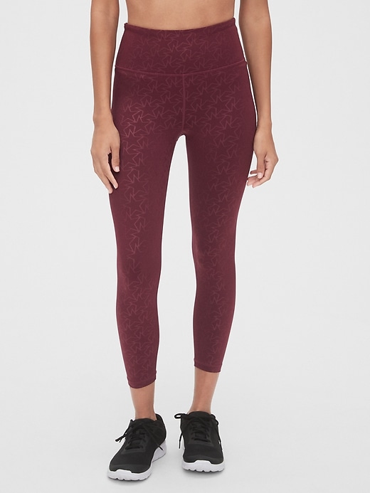 Image number 8 showing, GapFit High Rise 7/8 Leggings in Eclipse