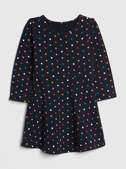 Image number 4 showing, Toddler Print Fit and flare Dress
