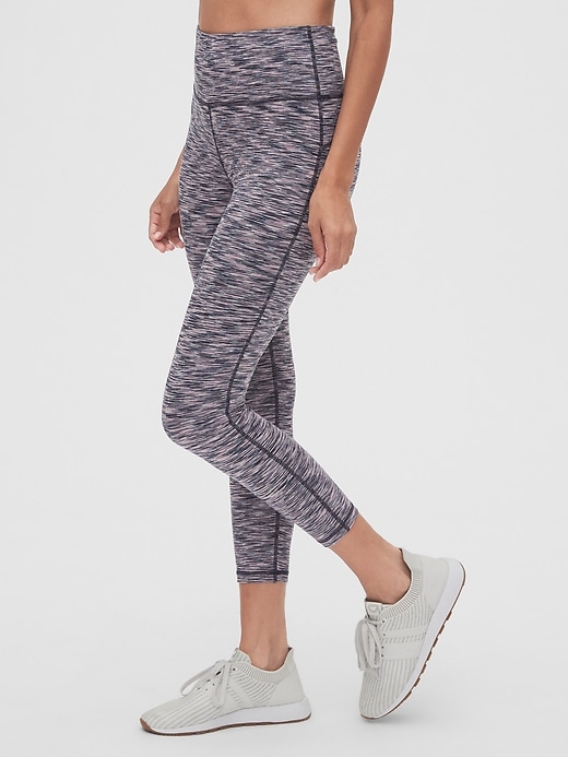 View large product image 1 of 1. GapFit High Rise Blackout Spacedye 7/8 Leggings