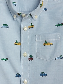 View large product image 3 of 3. Toddler Truck Oxford Shirt