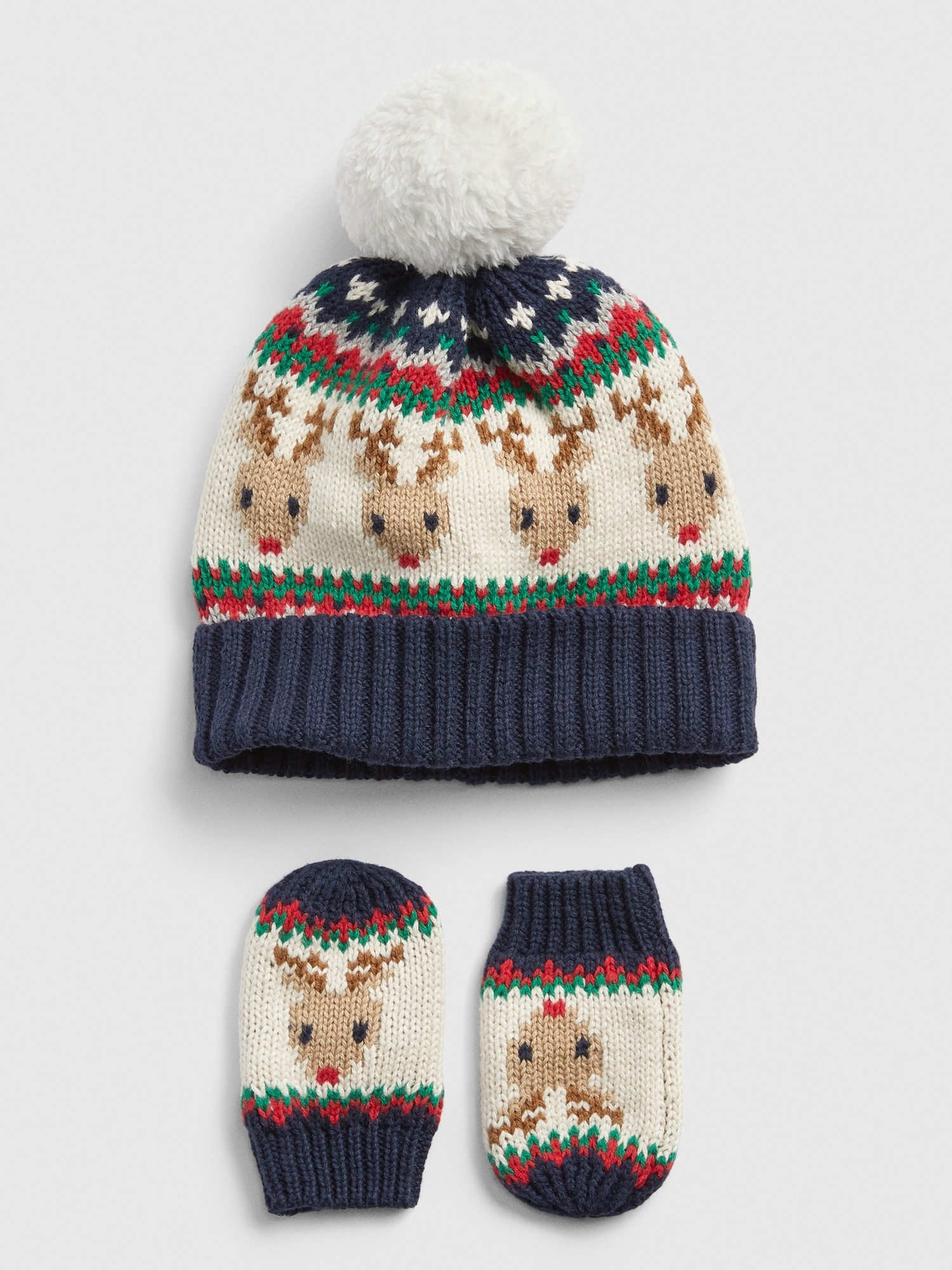 Baby Beanie Mitten Set Gap