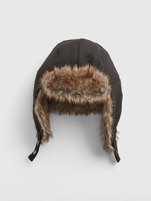 View large product image 1 of 1. Faux-Fur Trapper Hat