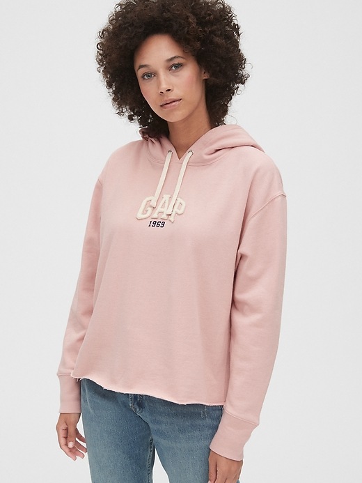 View large product image 1 of 1. Vintage Soft Gap Mini Logo Pullover Hoodie