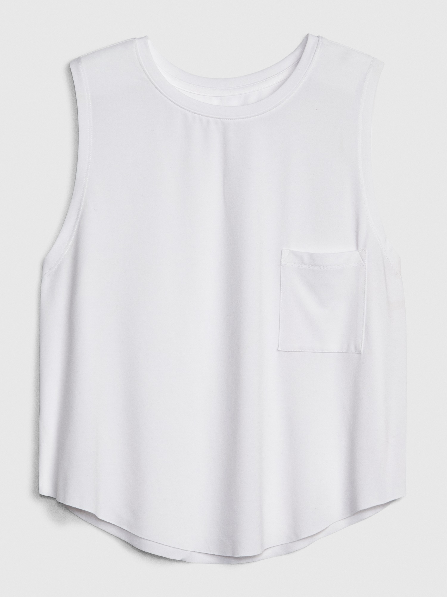 GapFit Breathe Pocket Tank Top Gap