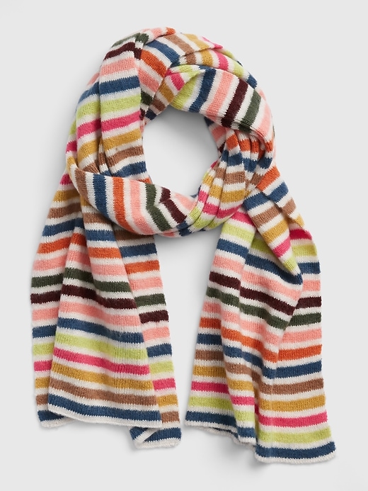 View large product image 1 of 2. Crazy Stripe Scarf