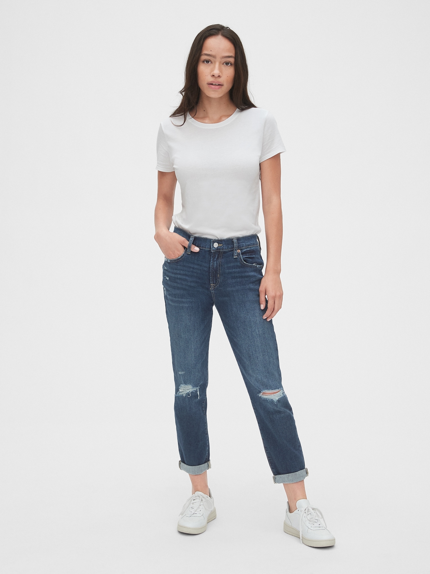 gap distressed jeans