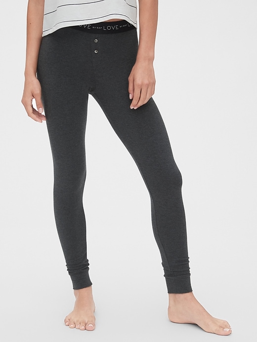 View large product image 1 of 1. Logo Leggings in Modal