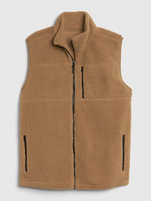 Image number 6 showing, Sherpa Full-Zip Vest