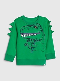 View large product image 3 of 4. Kids Interactive Dino Sweatshirt