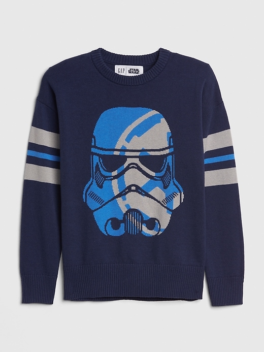 View large product image 1 of 1. GapKids &#124 Star Wars&#153 Intarsia Sweater