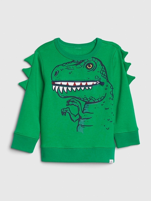 View large product image 1 of 4. Kids Interactive Dino Sweatshirt