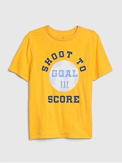 Kids Flippy Sequin Graphic T-Shirt