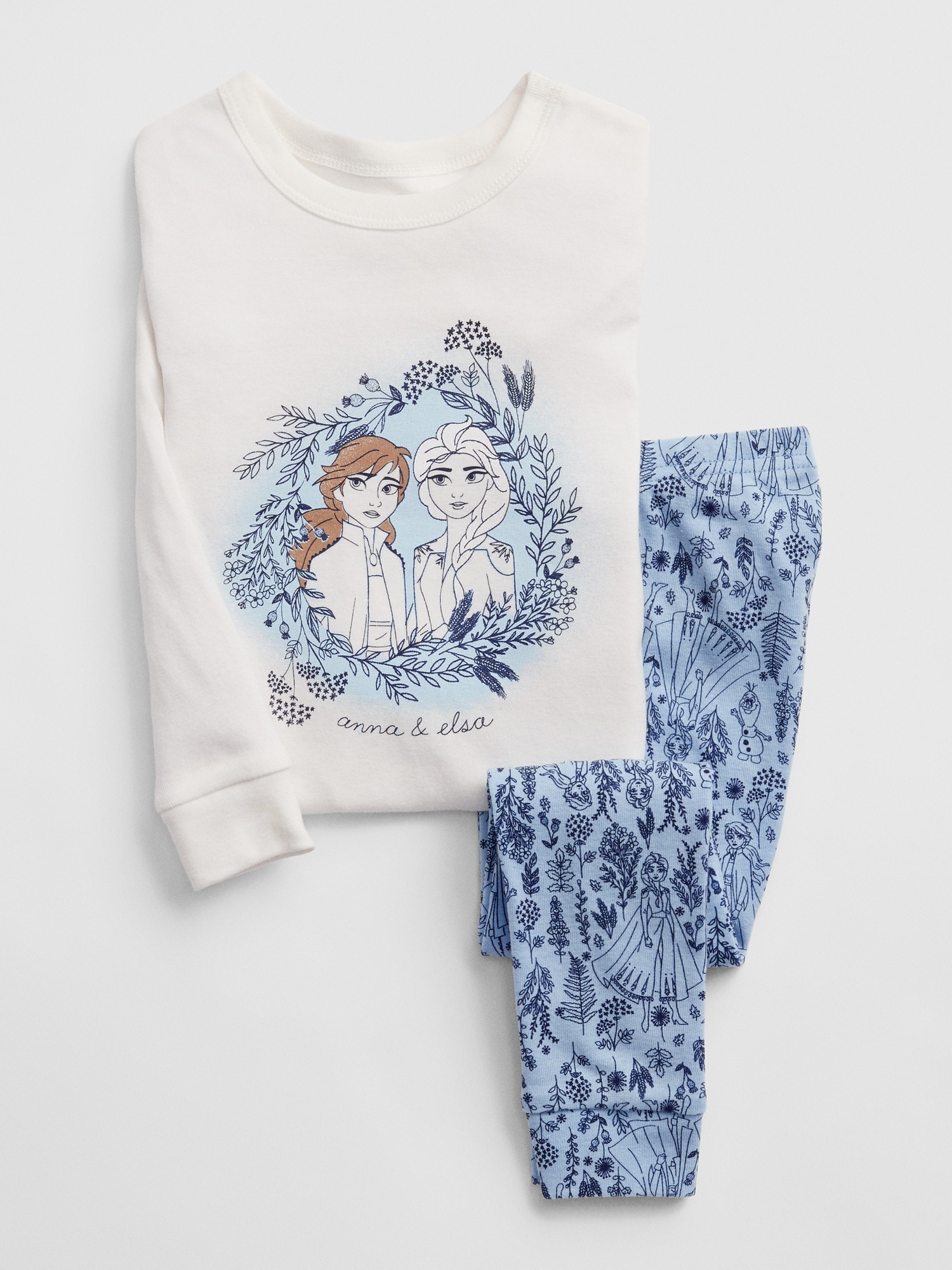 Disney's Frozen Women's Top & Bottoms Pajama Set by Jammies For Your  Families