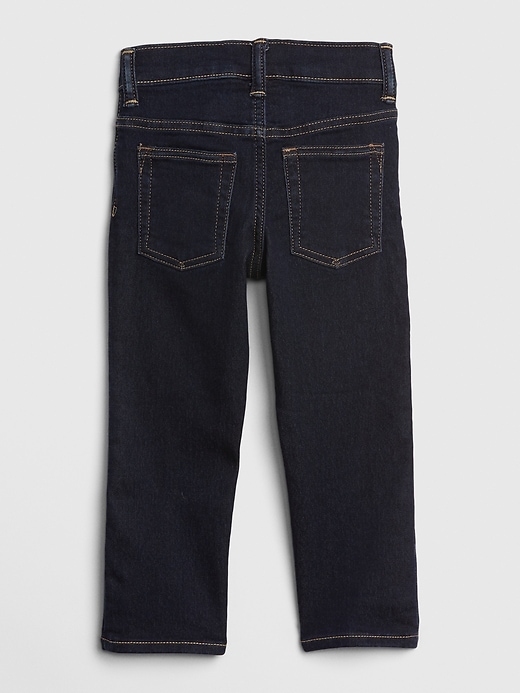 2 of 8 showing, with the color rinse washed indigo of product Toddler Slim Jeans with Stretch