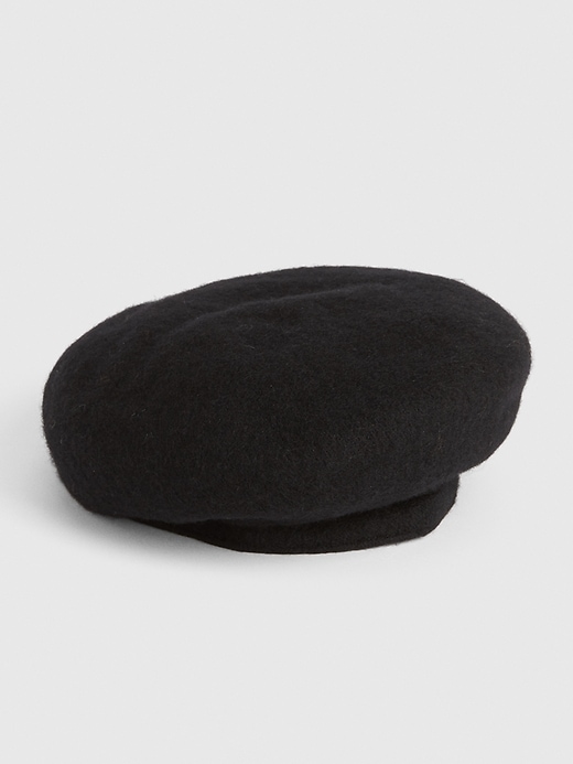 View large product image 1 of 1. Wool-Blend Beret