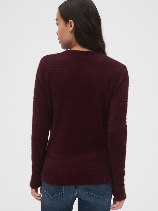 Image number 2 showing, Wrap V-Neck Sweater